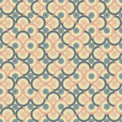 Abstract Geometric Pattern generative computational art illustration