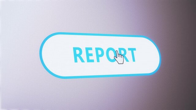 Report text button tag icon click mouse label tag animation