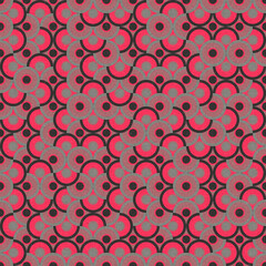 Abstract Geometric Pattern generative computational art illustration