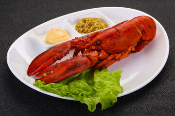 Luxury Lobster with sauce