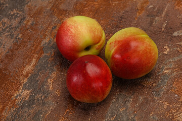 Sweet tasty fresh ripe apricots