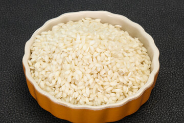 Arborio rice for Italian risotto