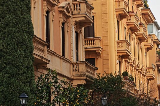 Roma, quartiere Parioli, architettura urbana