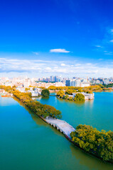 West Lake scenic spot, Huizhou City, Guangdong Province, China