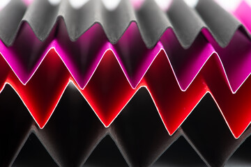 Zig Zag fold paper texture. Zigzag paper abstract background. Macro photography.