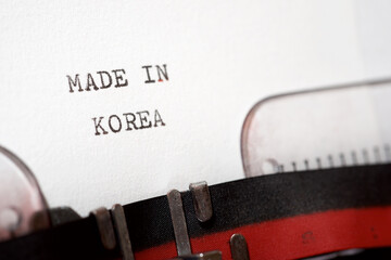 Made in Korea