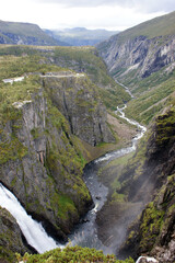 Obraz premium Waterfall in gorge