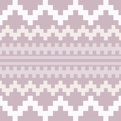 Aztec elements from squares. Seamless pattern. Textile. Ethnic boho ornament. Vector illustration for web design or print.