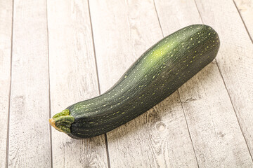 Tasty young organic natural zucchini