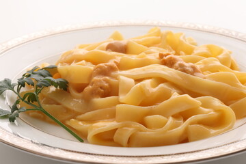 うにクリームソースパスタ
