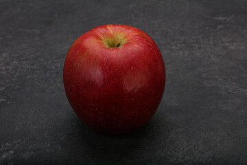 Red sweet tasty apple fruit