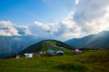 Kackar mountains and Kaçkar plateaus.