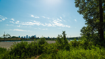 view of Prince's Island Park, Calgary, alberta, canada