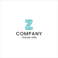 Letter Z logo icon design template vector