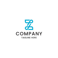 Obraz premium Letter Z logo icon design template vector