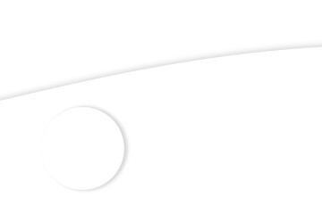 Contemporary white brochure cover with space to add logo and branding