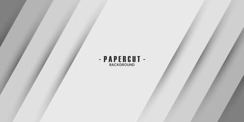 business papercut abstract background . vector illustration for web. 
