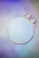 bubbles in water form circles