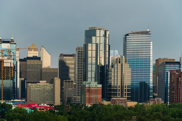 Obraz premium calgary skyline, Alberta, Canada