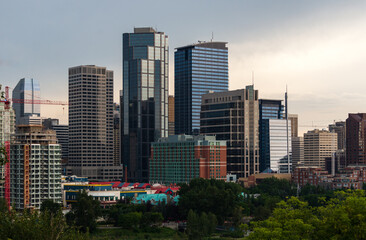 Fototapeta premium calgary skyline, Alberta, Canada