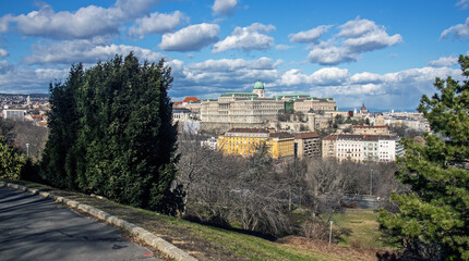 Fototapeta na wymiar wundervolles Panorama von Budapest 