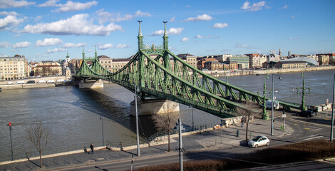 Fototapeta premium wundervolles Panorama von Budapest 