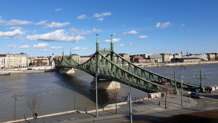 Fototapeta premium wundervolles Panorama von Budapest 