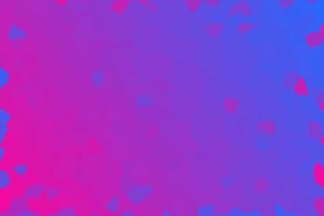 pink blue low poly crystal background. Polygon design pattern. illustration, low polygon background.