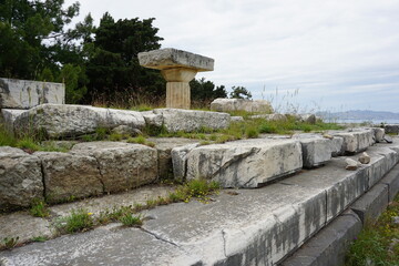 the Asklepieion, Kos Island, Greece, May