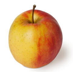 Apple on white background