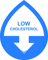 Low cholesterol icon