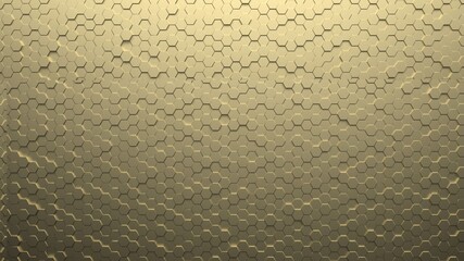 3d honeycomb abstract background