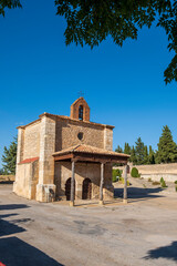 Fototapeta premium Ermita de Nuestra Sra. de la Soledad, s. XVI, Berlanga de Duero, Soria, comunidad autónoma de Castilla y León, Spain, Europe