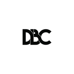 dbc letter original monogram logo design