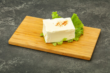 Greek traditional soft feta cheese