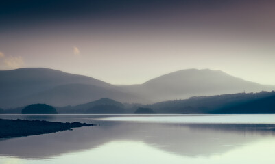 lake in the mountains