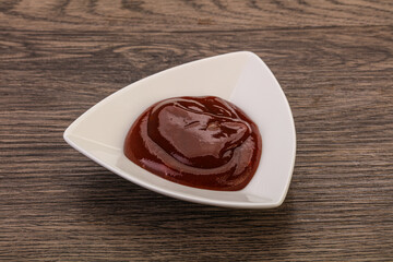 Traditional Barbicue sauce in the bowl