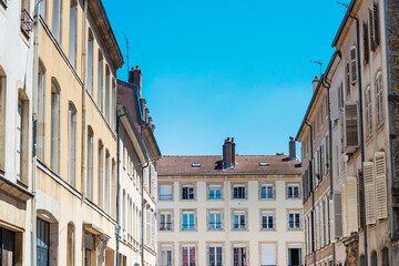 Obraz premium Antique building view in Old Town Nancy, France