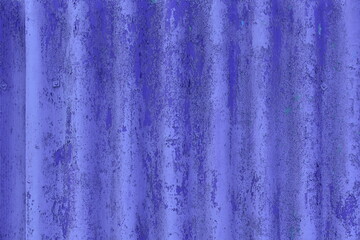 Slate fence with old lilac paint