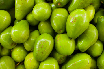 Aguacates en el mercado