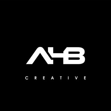 AHB Letter Initial Logo Design Template Vector Illustration