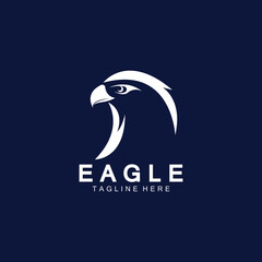 Eagle icon logo design vector template