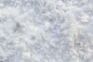 A photo of snow for a texture or background is a good fit for a designer