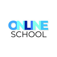 Online school text design