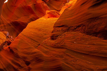 The Antelope Canyon, near Page, Arizona, USA - 410948142