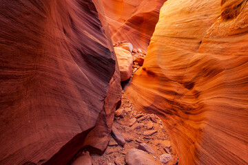 The Antelope Canyon, near Page, Arizona, USA - 410948736