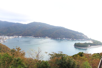 出会い岬からの御浜岬【国内・静岡県】