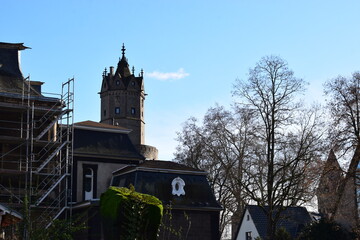 Runder Turm, alter Stadtmauerturm in Andernach