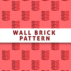 geometric seamless pattern, labour day seamless pattern, wall brick seamless pattern. can use for, fabric, print on demand, fashion.