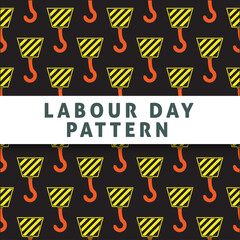 geometric seamless pattern, labour day seamless pattern, bottom crane pattern. can use for, fabric, print on demand, fashion.